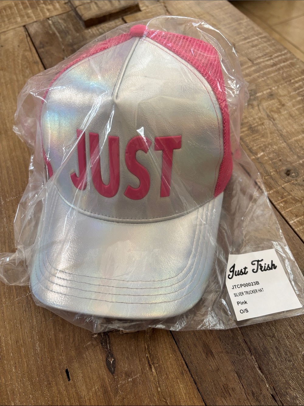 Just Trish Hat (merch) -New
